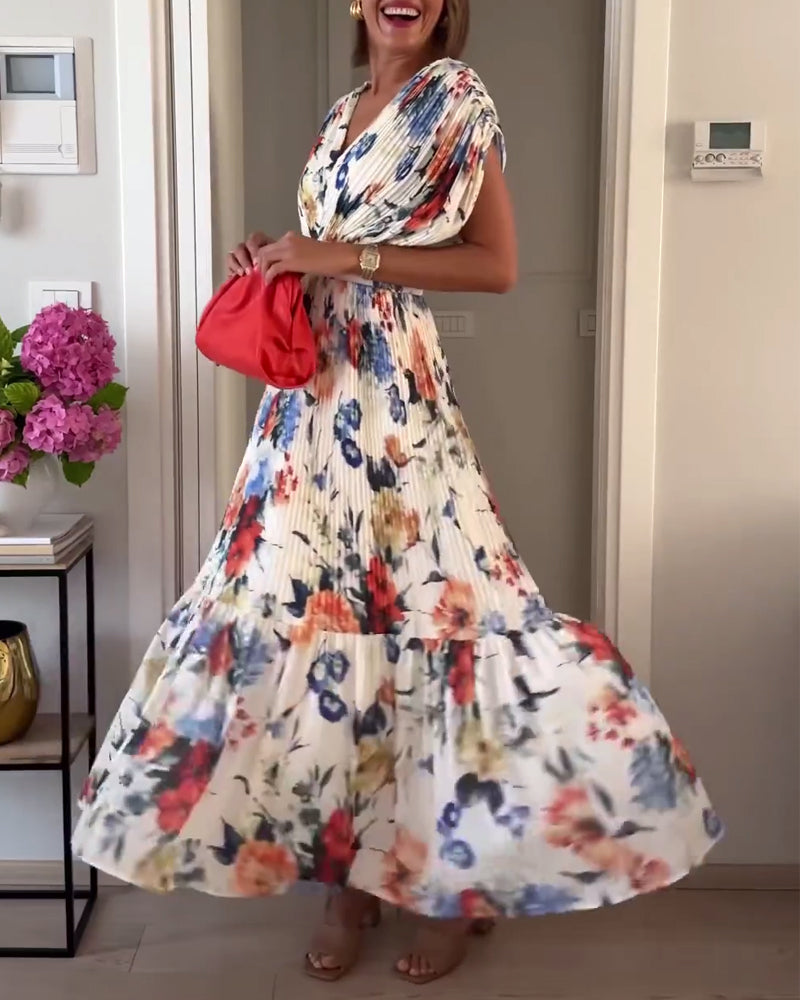 Florelle | Robe Florale Élégante