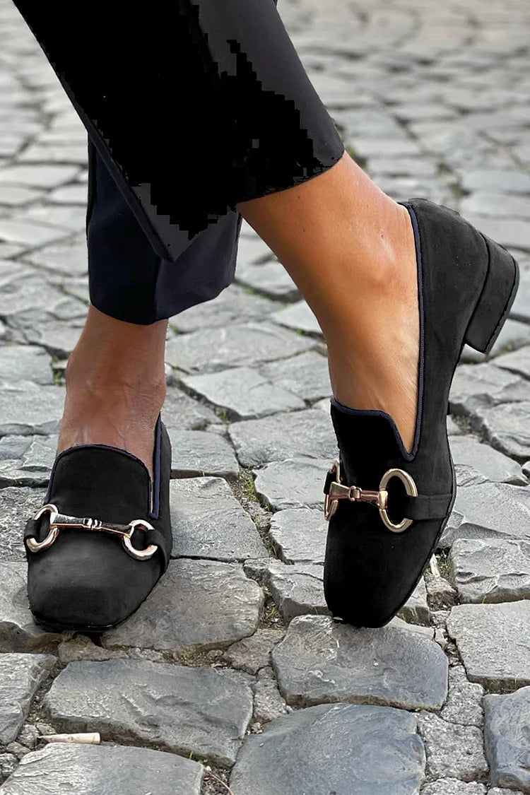 Liron™ | Mocassins Élégants avec Accent Métallique