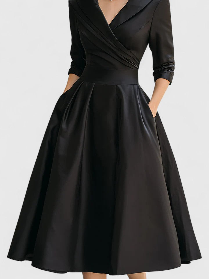 Zyrah™ | Robe Midi Élégante