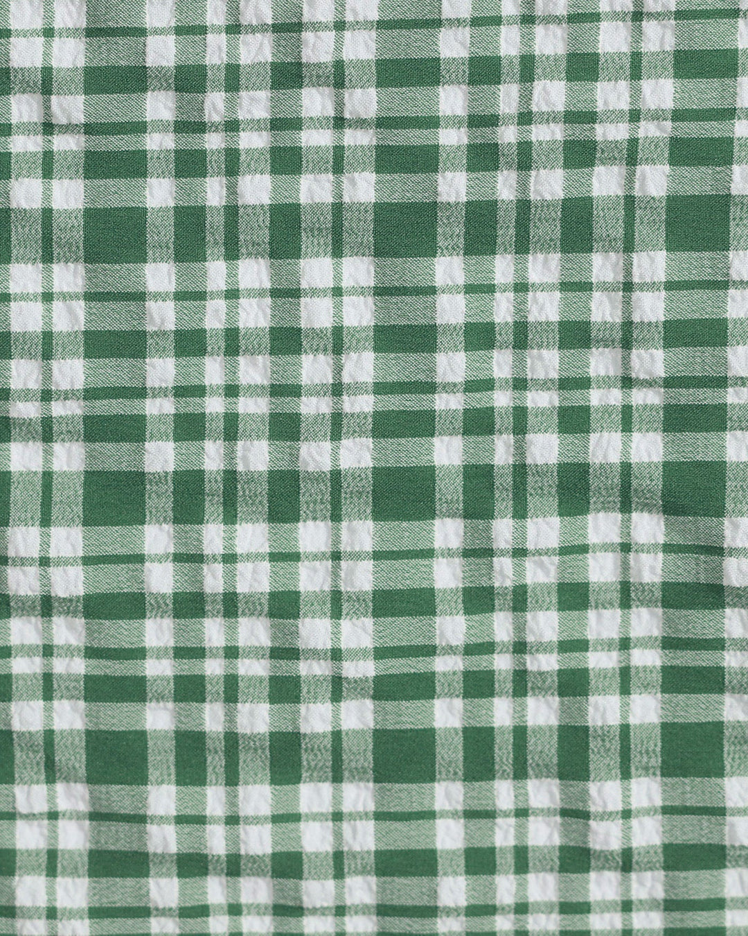 Ensemble de Bikini à Cordons à Carreaux Verts