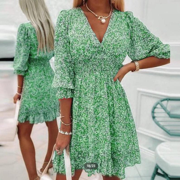 Keely | Robe Florale Élégante