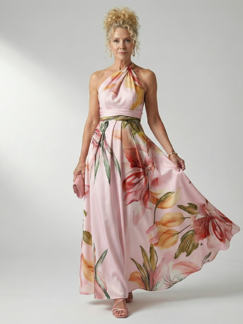 Emilia | Robe maxi florale
