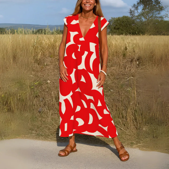Tatiana™ | Robe Maxi à Détails Ajourés