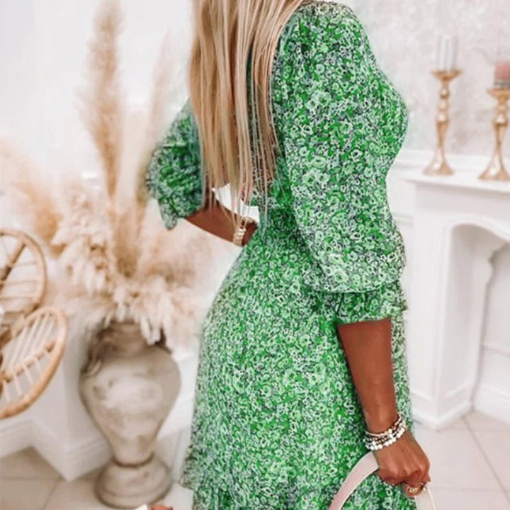 Keely | Robe Florale Élégante