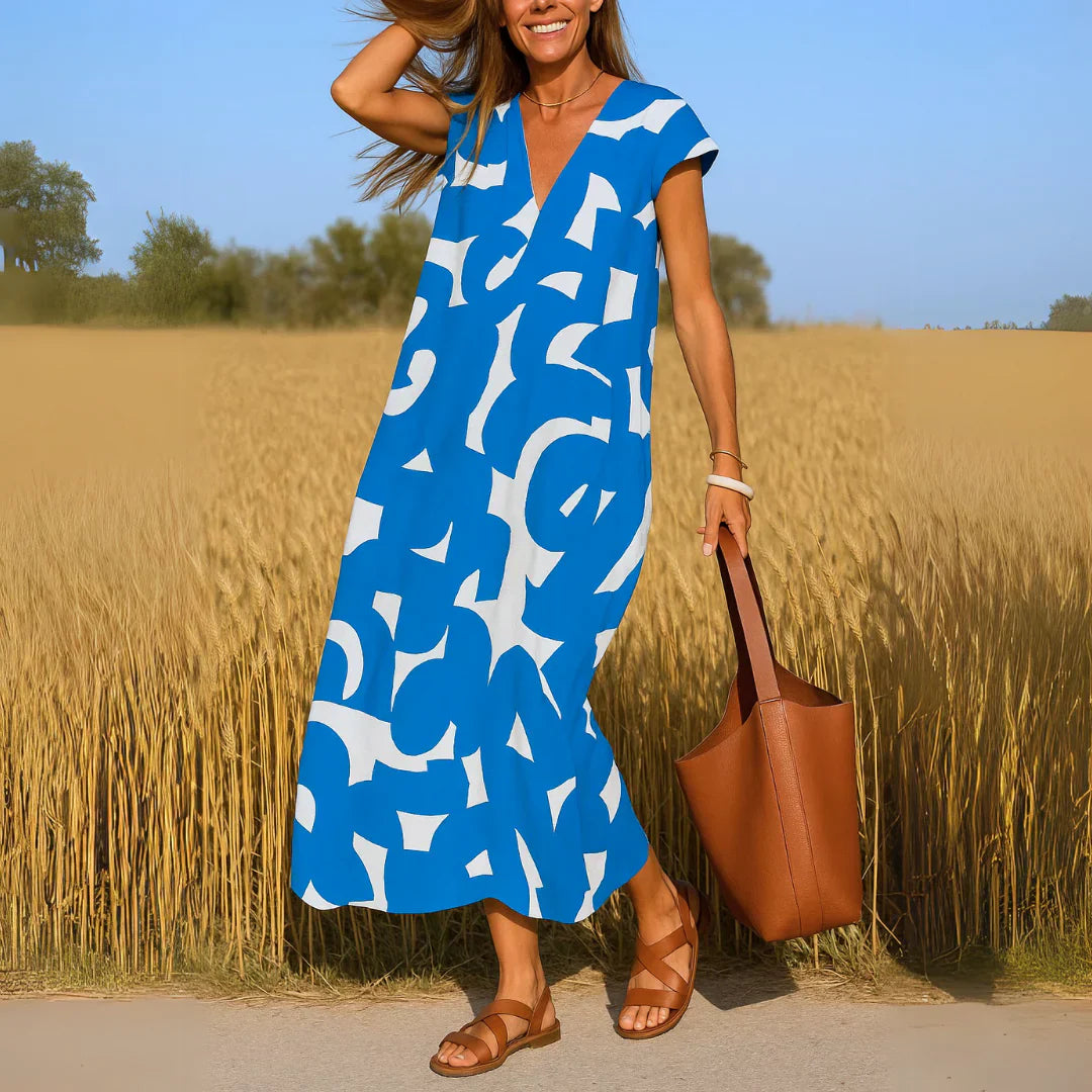 Tatiana™ | Robe Maxi à Détails Ajourés