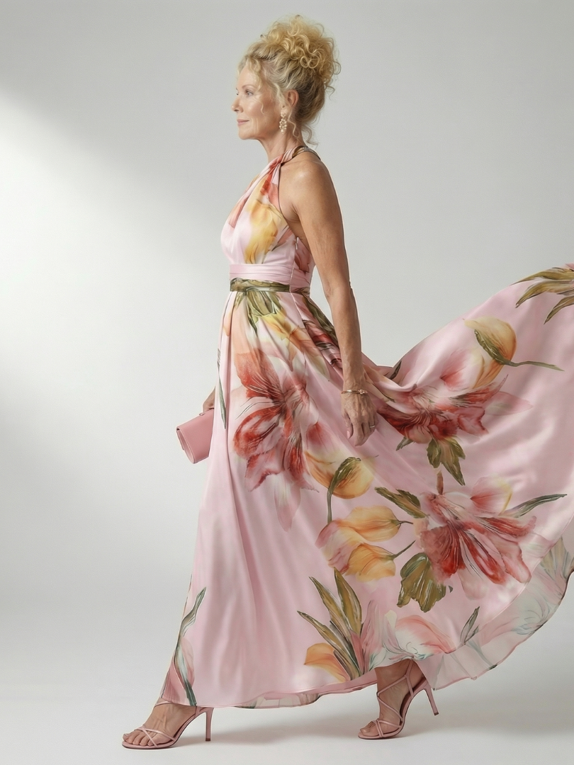 Emilia | Robe maxi florale