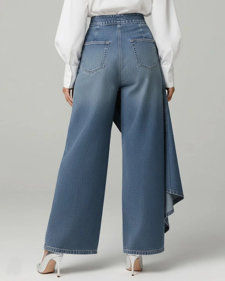 Ashley | Pantalon en Denim Enveloppant