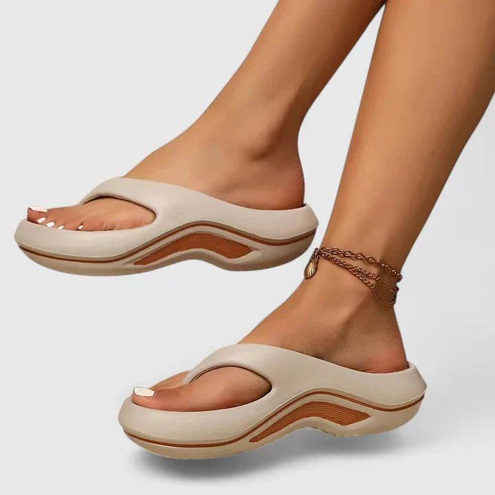 Juliette™ | Sandales Slides Orthopédiques