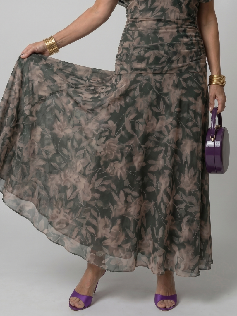 Calen | Robe Midi Décolletée