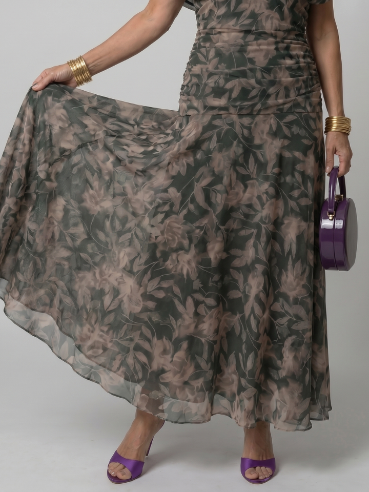 Calen | Robe Midi Décolletée