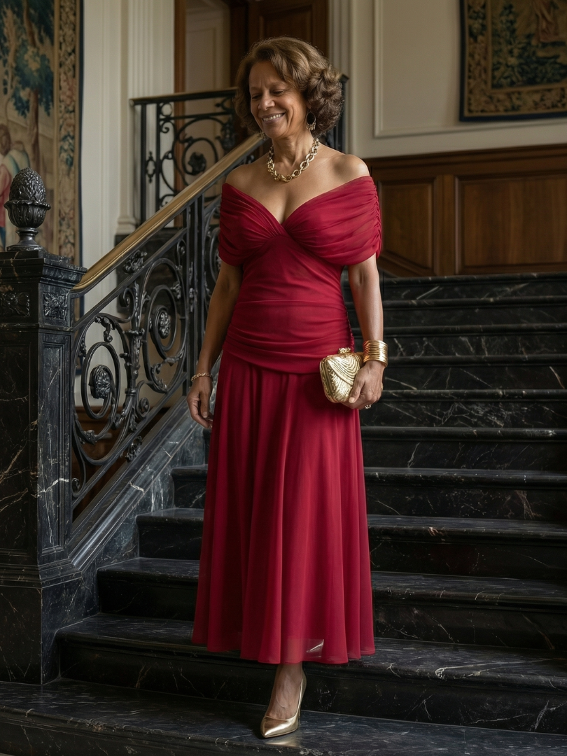 Juanita | Robe midi de style "gitane"