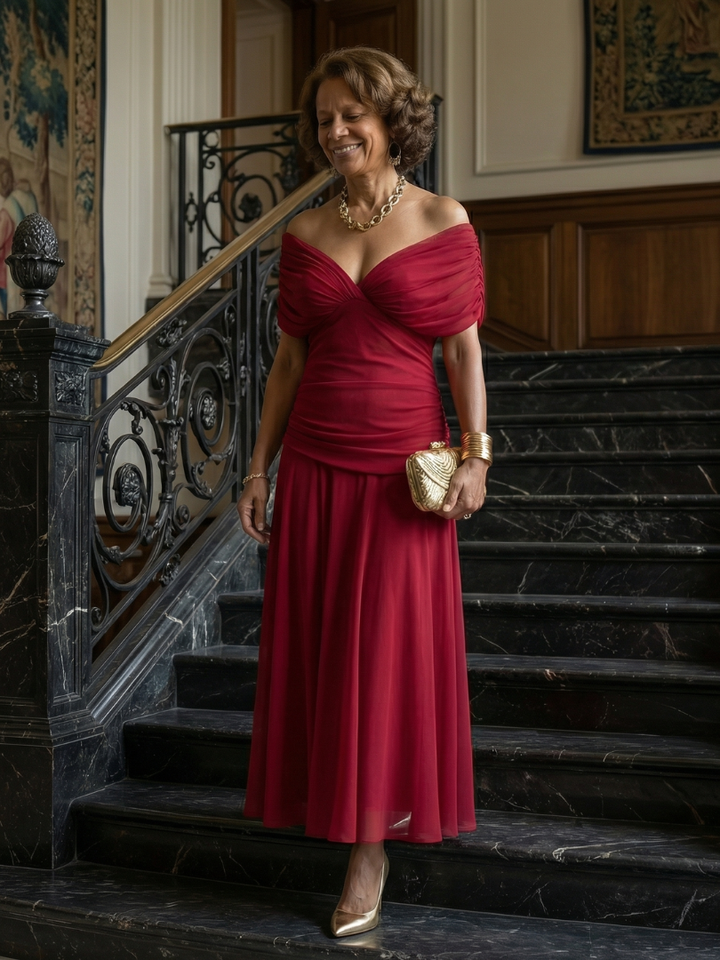 Juanita | Robe midi de style "gitane"