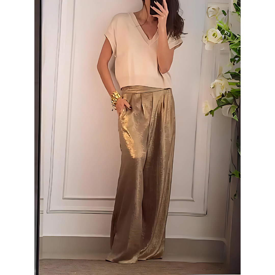 Cruz | Pantalon élégant à taille haute