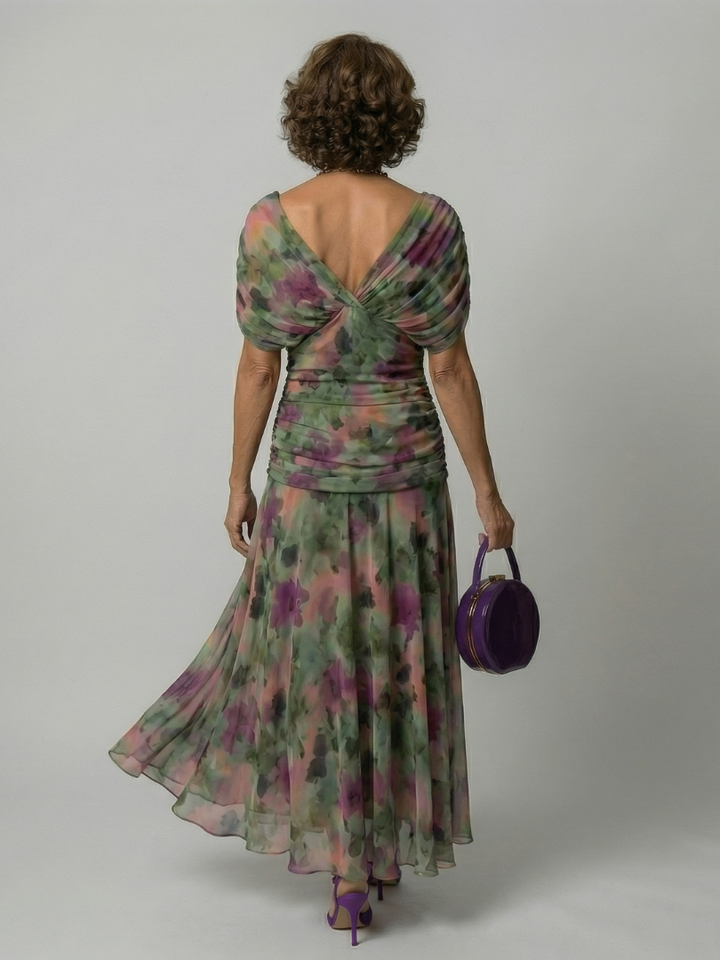 Juanita | Robe midi de style "gitane"