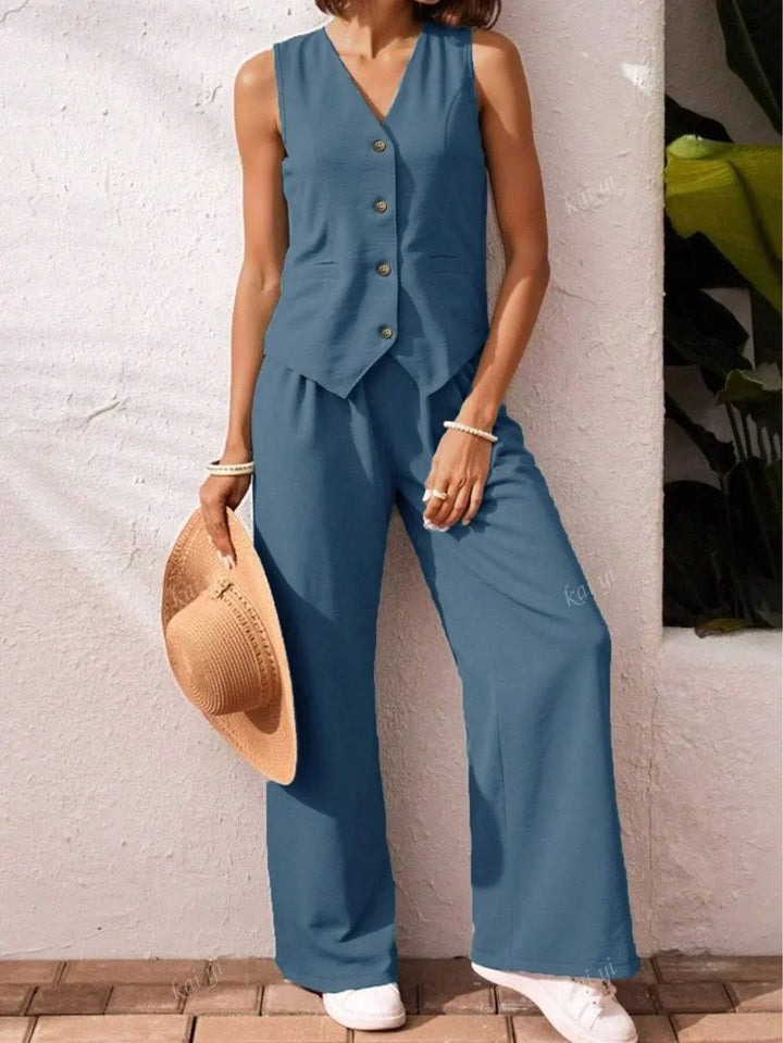 Sofía | Ensemble Gilet + Pantalon