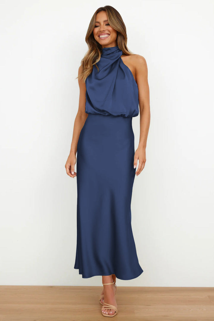 Violet™ | Robe drapée Sahara