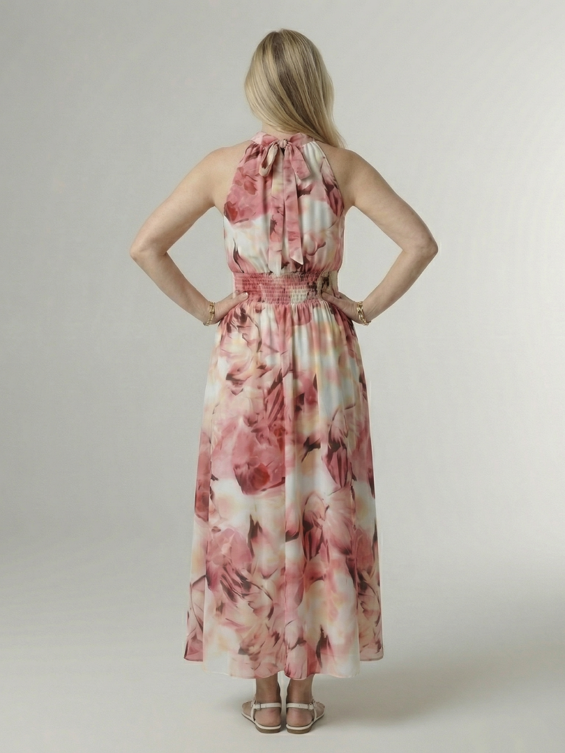 Martina | Robe midi halter