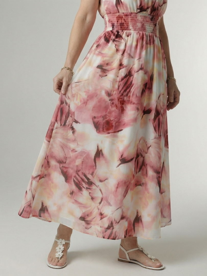 Martina | Robe midi halter