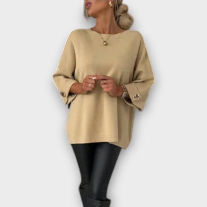 Avril | Blouse en Tricot Élégante
