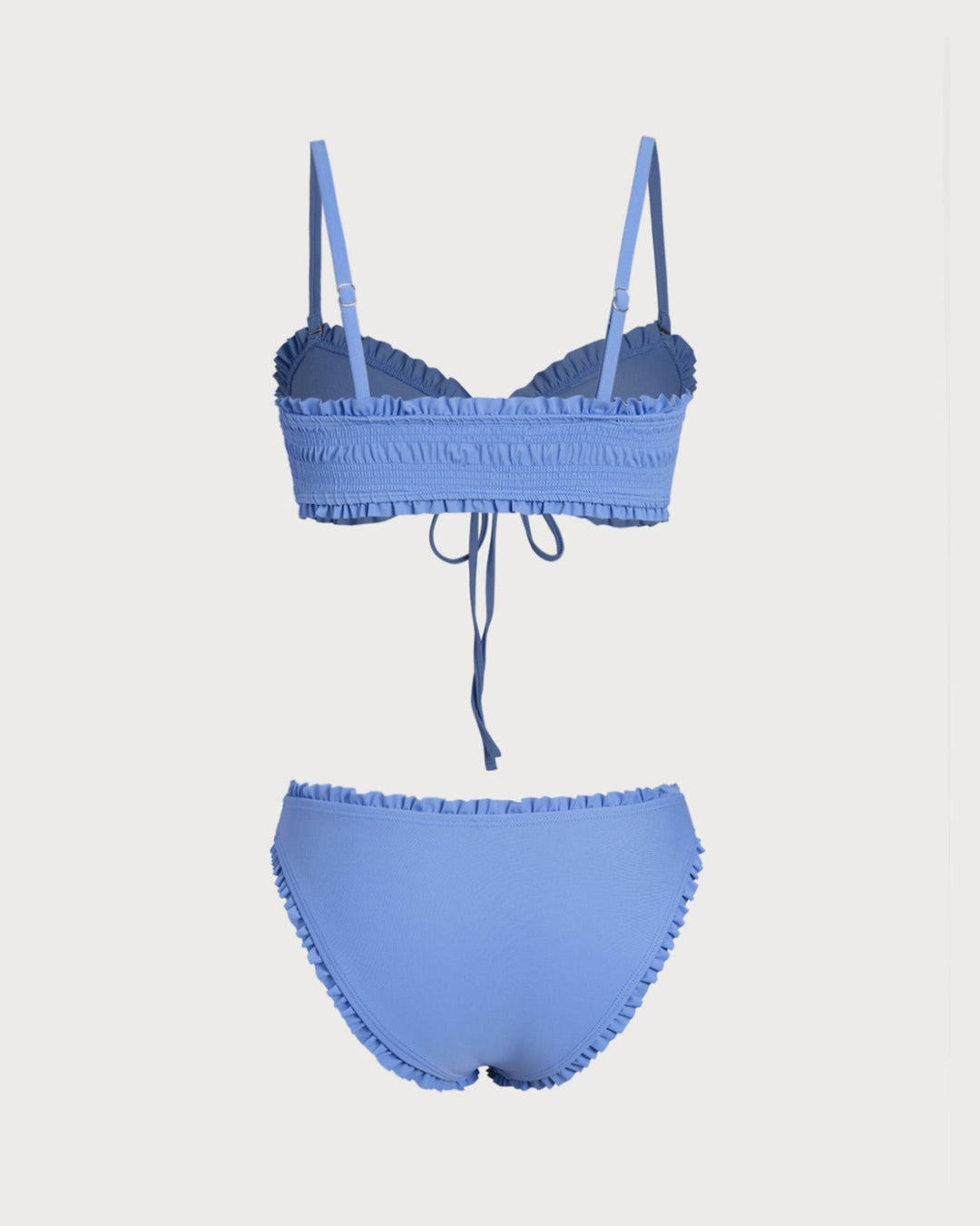 Ensemble de Bikini Ruché Bleu