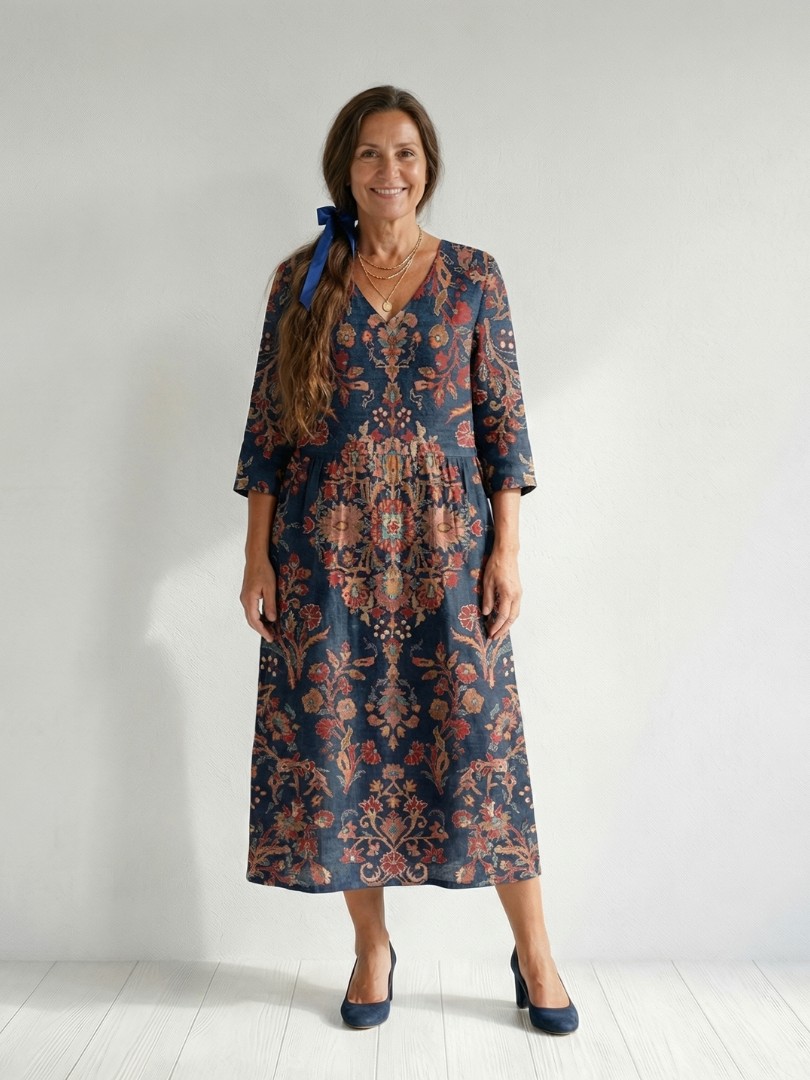 Ivy | Robe Midi Forme Douce