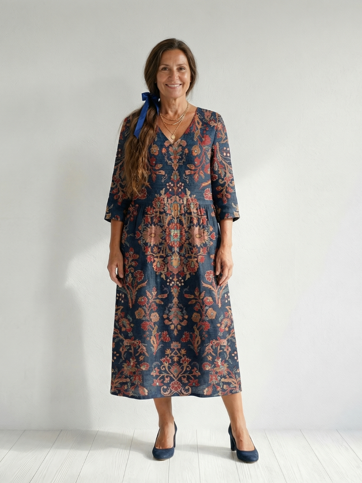 Ivy | Robe Midi Forme Douce