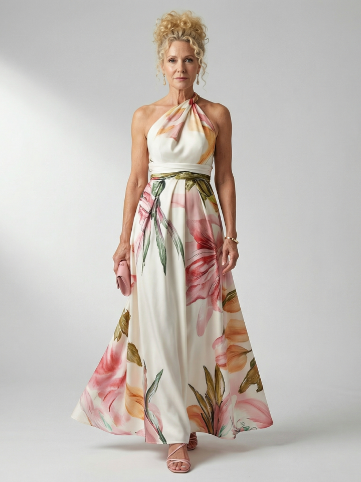 Emilia | Robe maxi florale