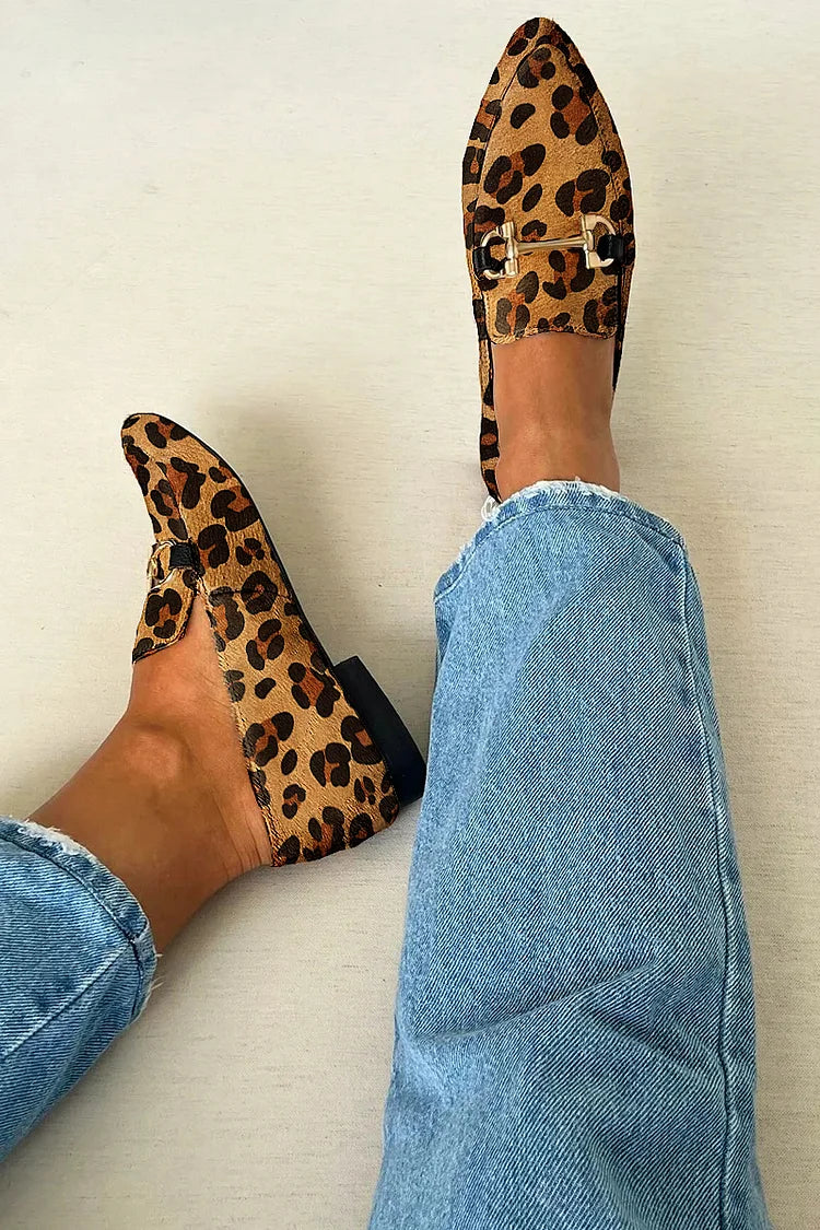 Juul | Mocassins sophistiqués avec imprimé et détails subtils