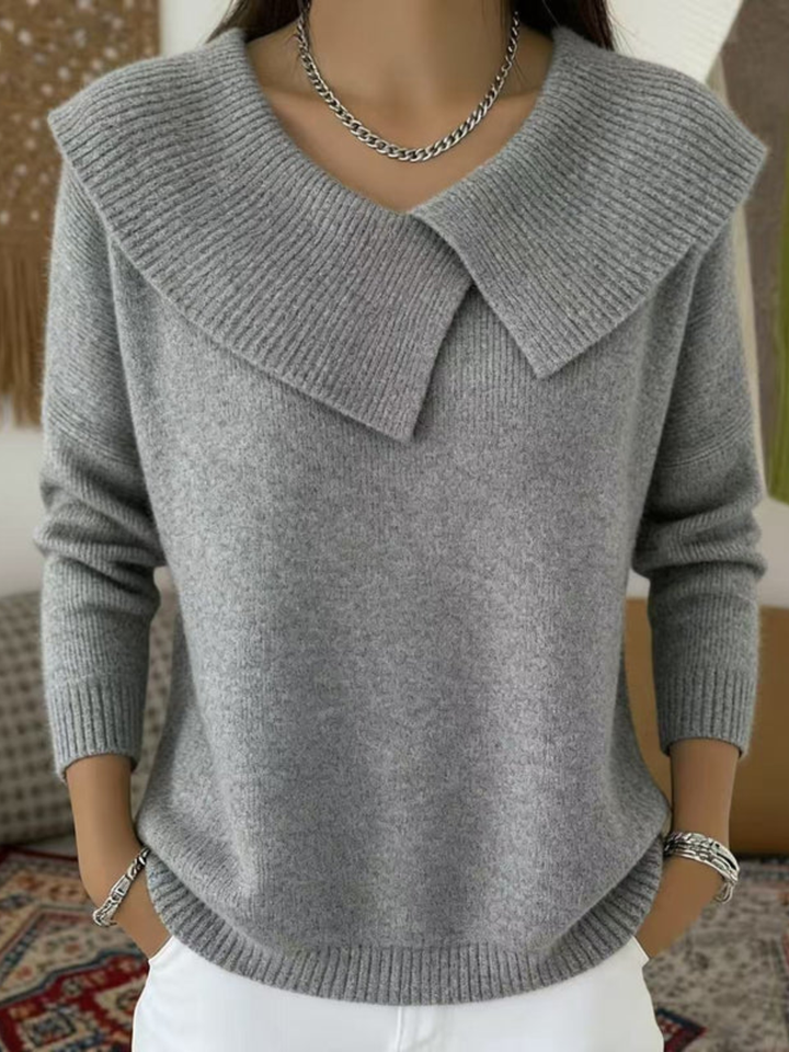 Lucas & Lea Paris | PULL COL CLASSIQUE POUR FEMME