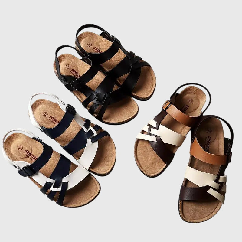 Nora™ | Sandales Orthopédiques Douillettes