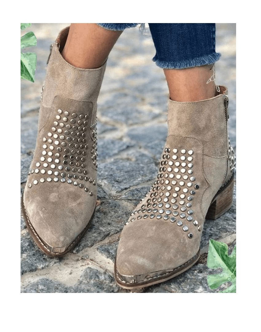 Sloane™ | Bottines à Bord Clouté