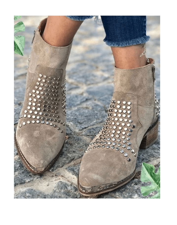 Sloane™ | Bottines à Bord Clouté