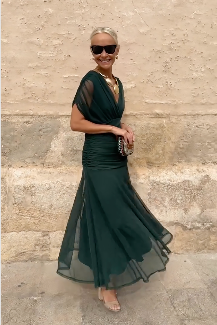 Emma™ | Robe de Soirée Maxi Élégante