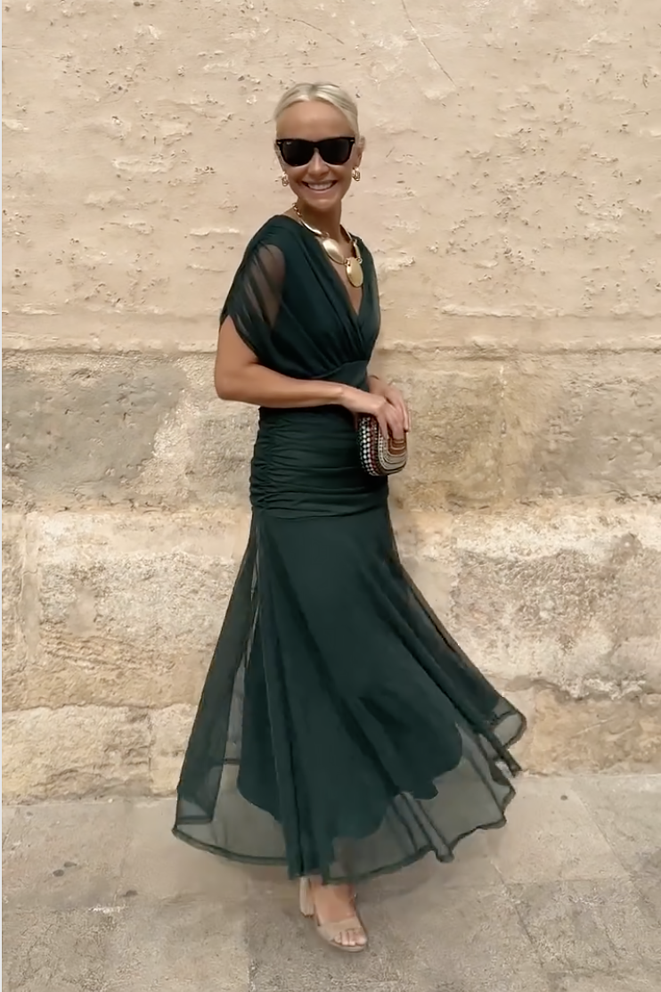 Robe Luisa Décolleté en V