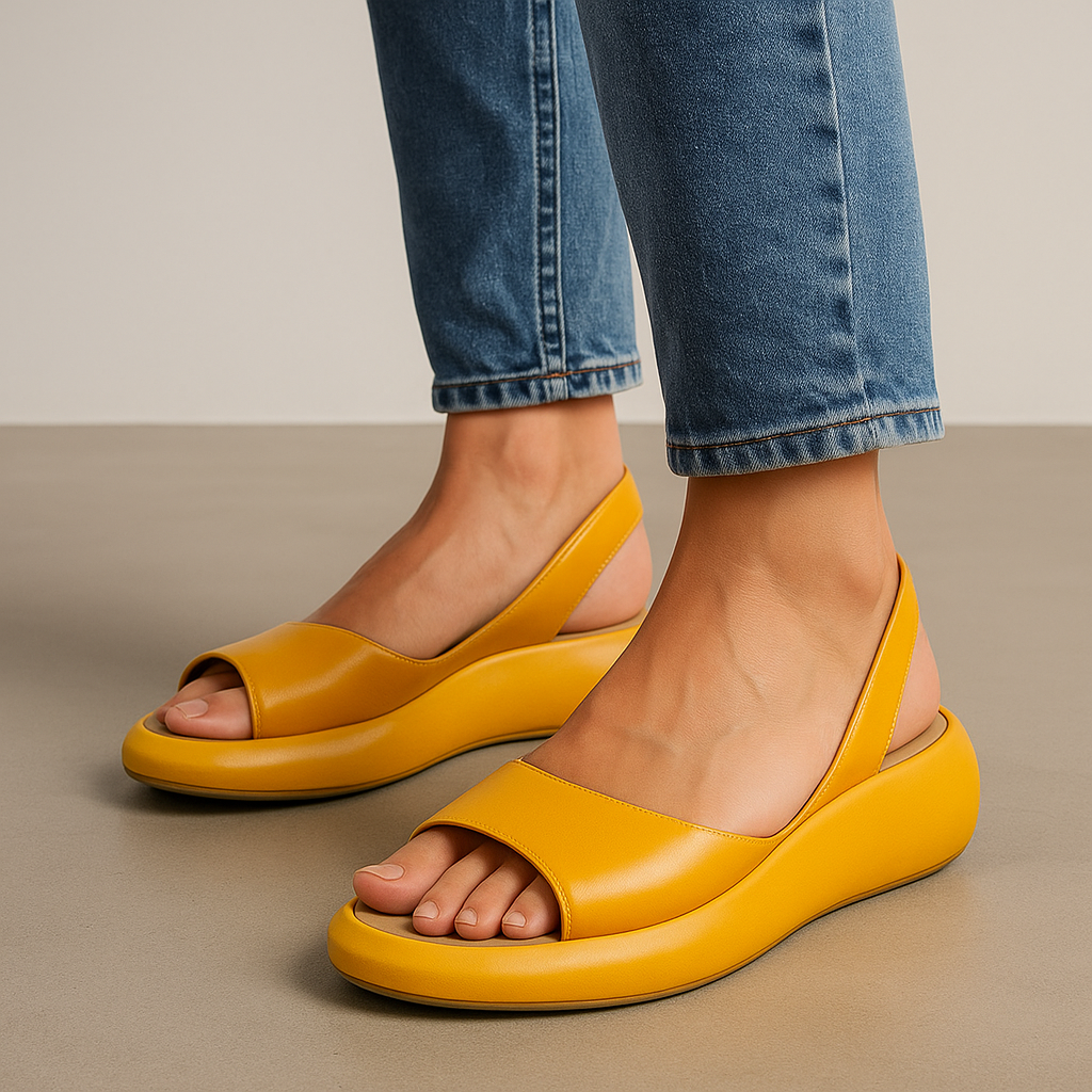 Lucas & Léa Paris | Sandales minimalistes à bout ouvert