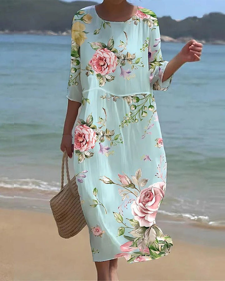 Keely | Robe Fleur de Crépuscule