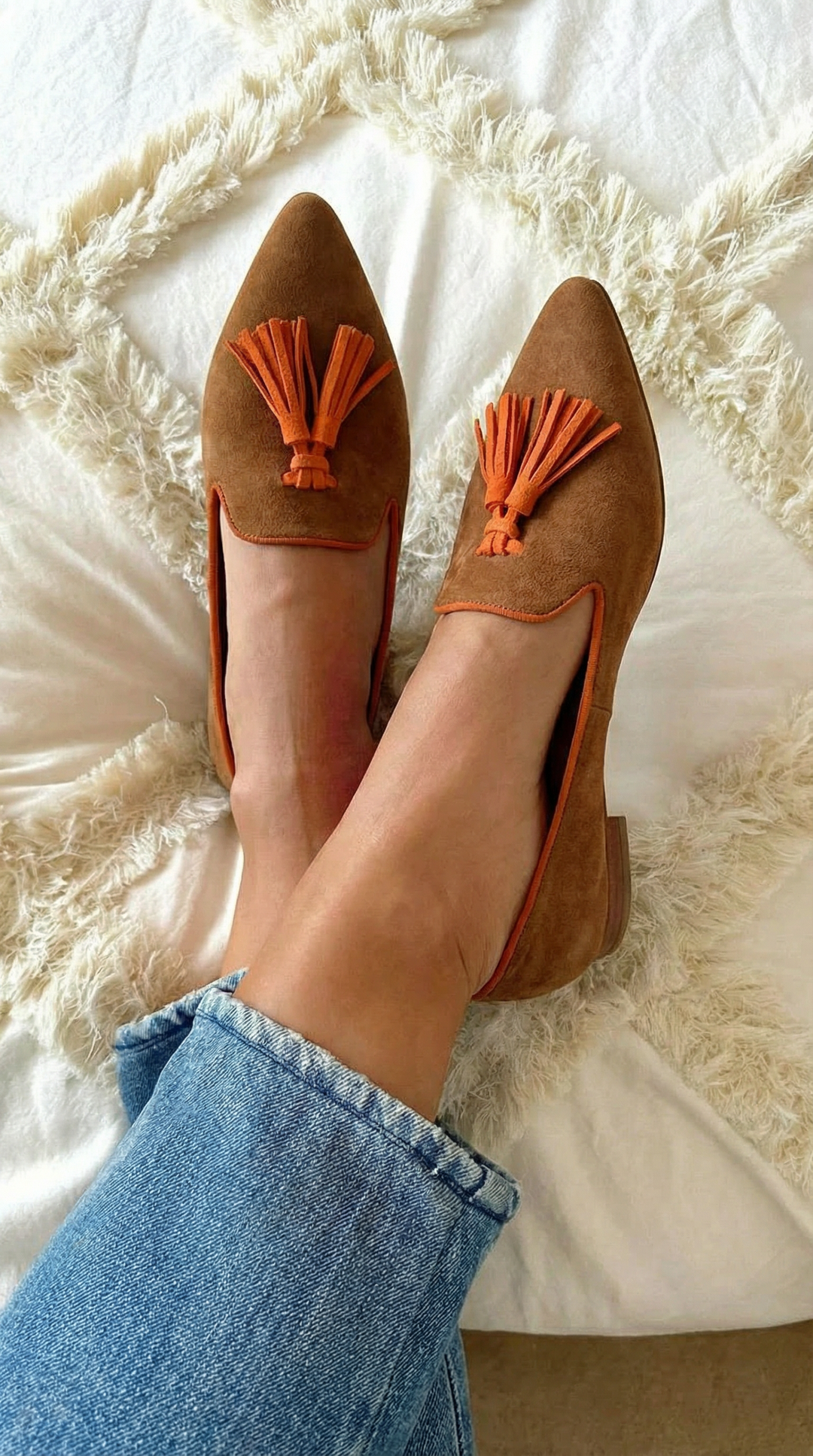 Tslil™ | Mocassin à franges de luxe