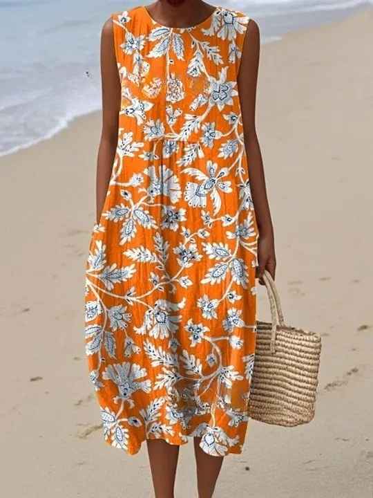 Megan - Robe d'Été Vintage