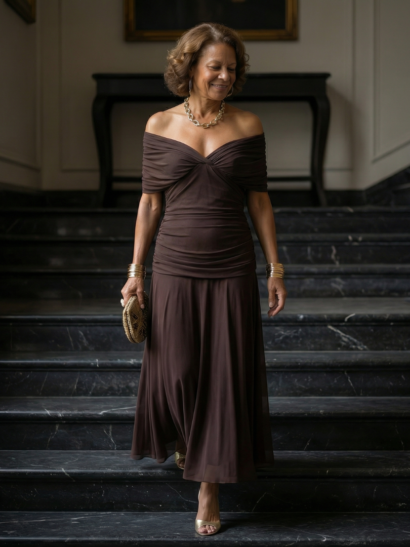 Juanita | Robe midi de style "gitane"