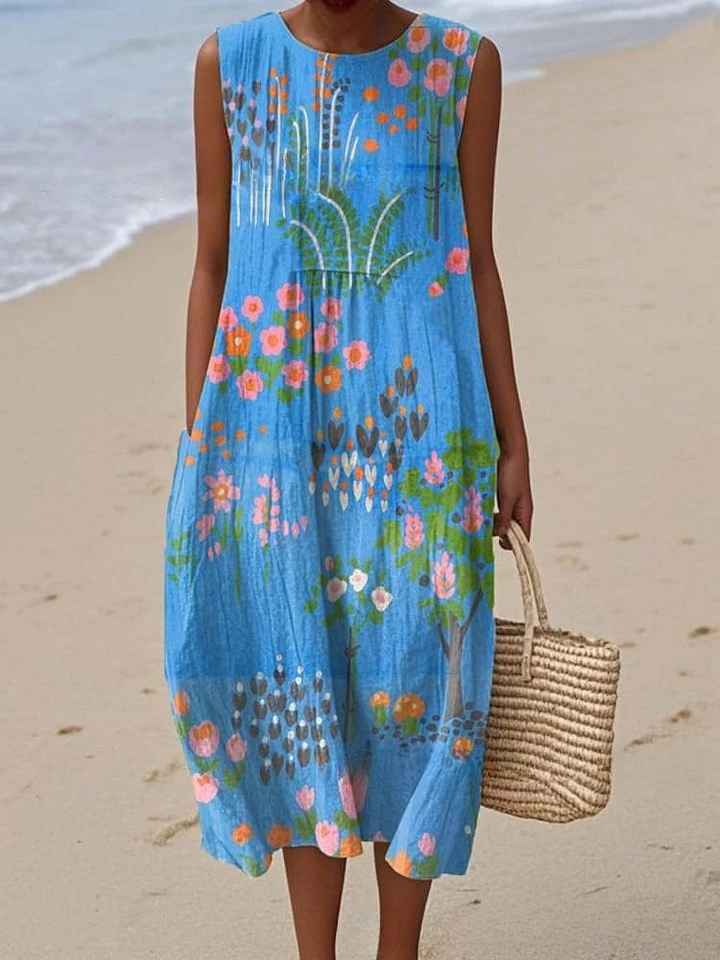 Megan - Robe d'Été Vintage