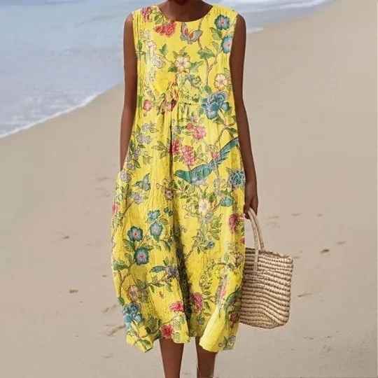 Megan - Robe d'Été Vintage