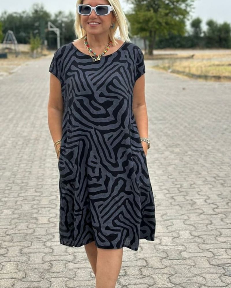 Avanille | robe d'été à col rond
