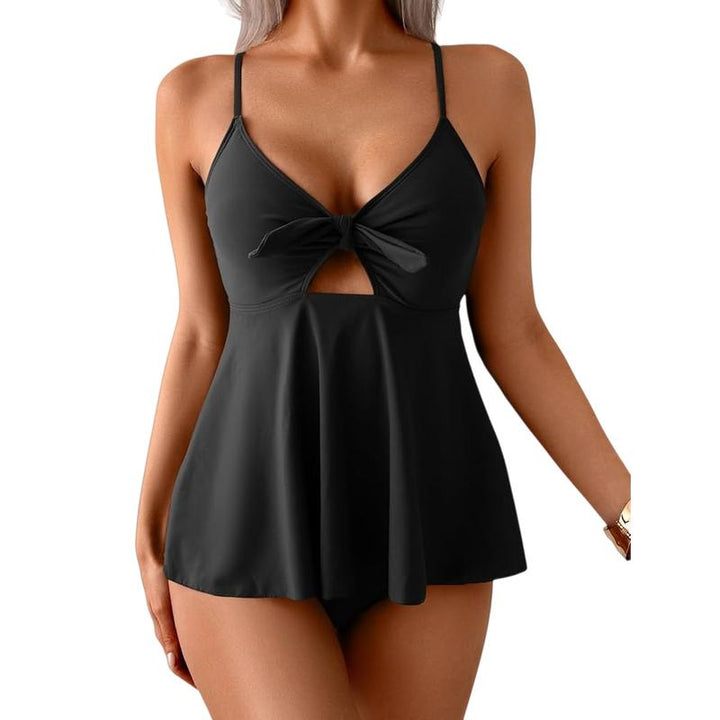 Ensemble Tankini Fluide Ventre Plat