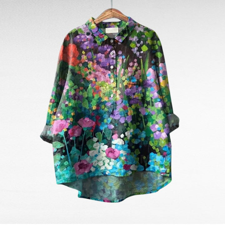 Thérèse | Élégante Blouse d'Été