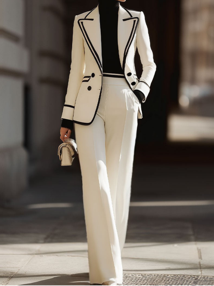 Zoey | Ensemble de Costume Croisé
