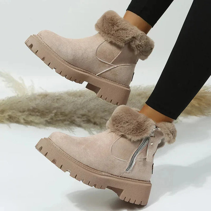 Nora - Bottines d'hiver chaudes et confortables