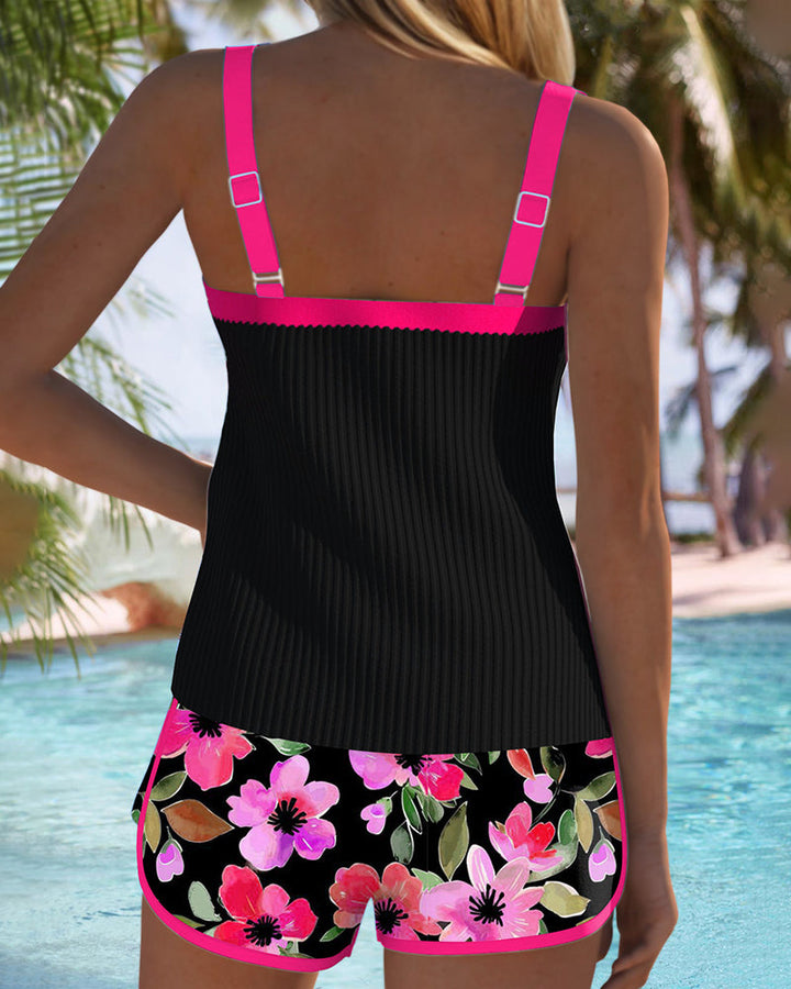 Matilda | Ensemble de Tankini à Deux Pièces pour Plage