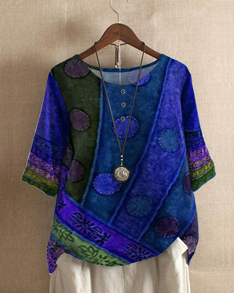 Joyce | Top boho vintage
