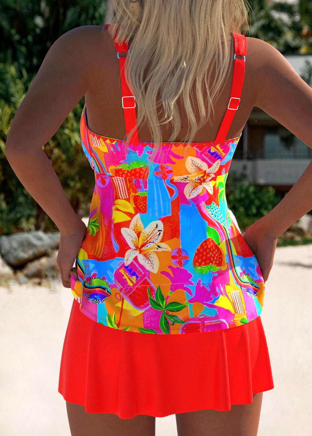 Sheena - Ensemble de Maillot de Bain Floral Chic
