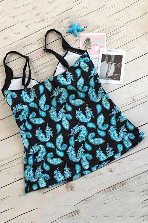 Cascada | Ensemble de bain Paisley qui couvre le ventre